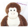 Gran peluche mono marrón pelos largos 70 cm