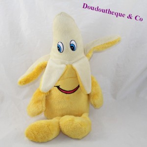 Peluche banane PLAY TIVE Lidl jaune 34 cm