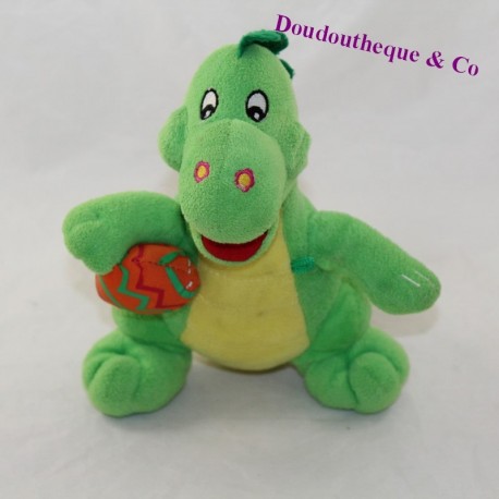 Plüsch Dinosaurier FIZZY Grünes Osterei 22 cm Plüsch Dinosaurier FIZZY Grünes Osterei 22 cm
