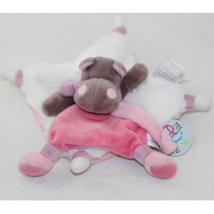 Doudou flach hippo DOUDOU UND GESELLSCHAFT bist wo doudou Tatoo DC3387 18 cm