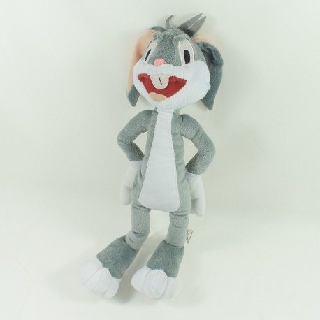 Plüsch Hase Bugs Bunny LOONEY TUNES warner bros grau 40 cm