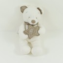 Musical Teddy bear SIMBA TOYS bianco marrone stelle 25 cm
