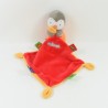 Doudou T'choupi NICOTOY red handkerchief red overalls 30 cm