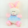 Coniglio coniglio coniglio coniglio roba tuttoto BIKIN Puffalump tela paracadute tuta ti amo vintage viola rosa 32 cm seduto