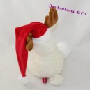 TUg renos ORCHESTRA Noel ciervo elan gorra roja blanca 26 cm