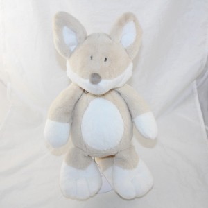 Peluche renard TEXTURA Baby Kids beige Foxito 38 cm