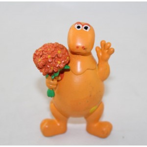 Figur Casimir FLUNCH Die Insel der Kinder retro Blumenstrauß