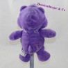 Tougentille bear TEDDY Bisounours purple lollipop 22 cm