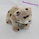 Leopard towel HISTORY OF OURS beige brown stains 18 cm