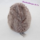 Doudou hedgehog TEX BABY brown white 15 cm