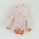 Vintage Kiki-stile scimmia rosa pollice dito della bocca 17 cm