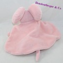 Doudou mantello mouse AJENA Super Doudou rosa 21 cm