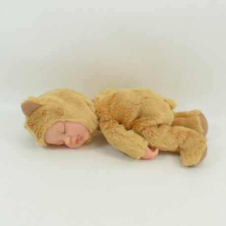 Baby Bear Doll ANNE GEDDES Unimax Limited Edition Sleeper