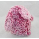 Doudou coniglio RODADOU RODA bianco rosa screziato 23 cm