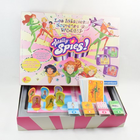 Juego de mesa Totally Spies - Las misiones secretas de Woohp