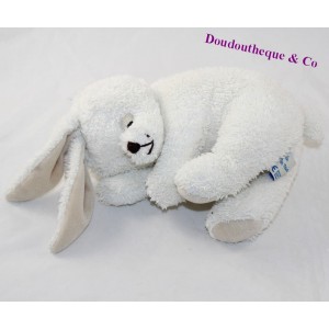 Cachorro de conejo EL BLANCO MARIE PETITES durmiendo 22 cm