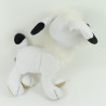Peluche chien Idéfix NOUNOURS Parc Astérix blanc noir 32 cm