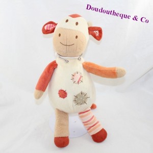 Plüschtier Agastache Kuh Natur und Beige beige braun 33 cm