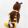 Doudou abeja THE PETITES amarillo marrón patas largas 37 cm
