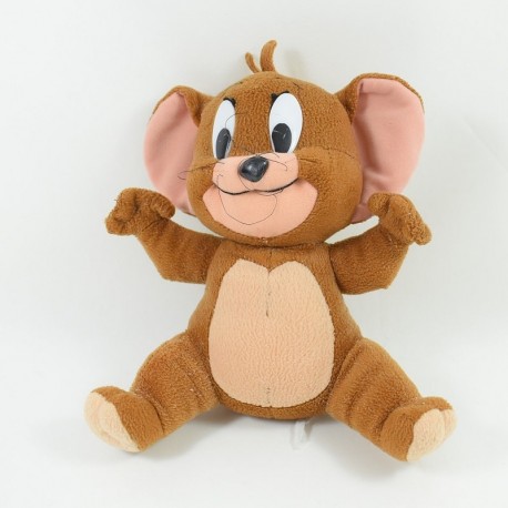 Plush Jerry mouse LOONEY TUNES Tom and Jerry Brown Toons 40 cm