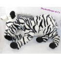 Plüsch zebra PLAYKIDS weiß schwarz 48 cm