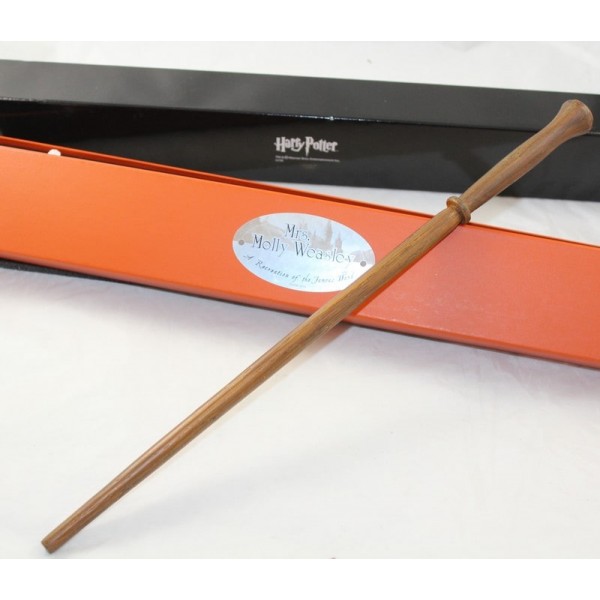 Harry Potter Bacchetta Magica Magic Wand Molly Weasley NOBLE COLLECTIONS 