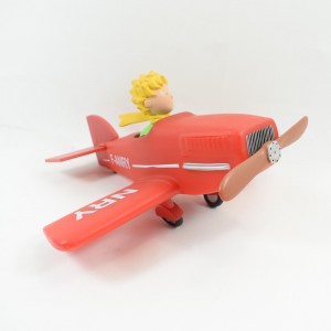 Tirelire  Le Petit prince de SAINT EXUPERY PLASTOY  avion