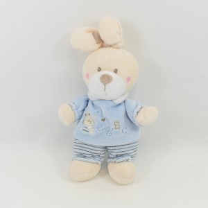 NICOTOY di coniglio peluche rosa ABC 22 cm