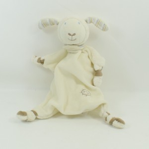 Sheep blanket BABY white CLUB broken Sun attached nipple C & A 32 cm