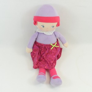 Doll Rag COROLLA Dress Floral Hat Pink 2013 37 cm