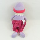 Bambola panno COROLLA vestito floreale cappello vichy 2007 32 cm