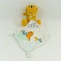 Doudou Tiger SIMBA TOYS My little Tiger BENELUX 13 cm blau Taschentuch