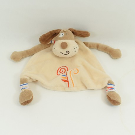 Doudou Chien CREDIT AGRICOLE Liege orange 35 cm Doudou Chien CREDIT AGRICOLE Liege orange 35 cm