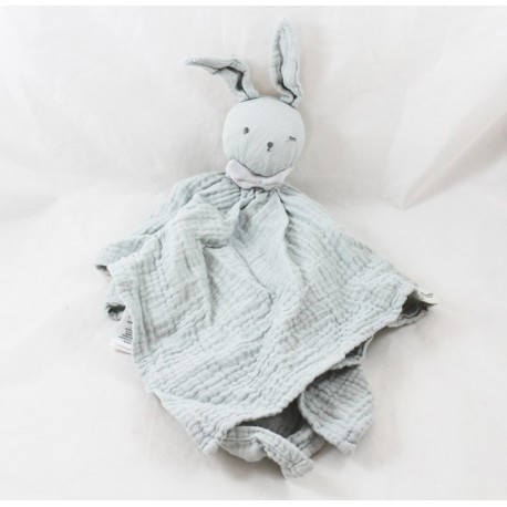 Doudou rabbit lange ELODIE DETAILS green grey wink 40 cm
