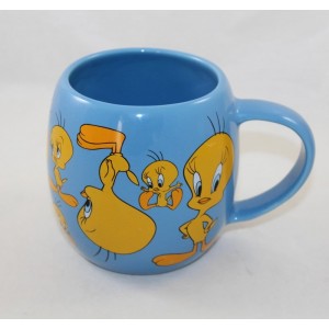 Mug Titi AVENUE OF THE STARS Looney Tunes Blau Kanariengelbe Warner Bros