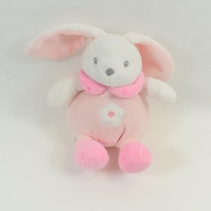 Doudou Kaninchen CMP P "Häschen Schal rosa 30 cm