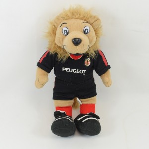 Doudou flach Löwe Rugby SEBO Toulonnais Stadion 29 cm