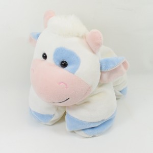 Doudou Kuh CMP weiß blau 25 cm