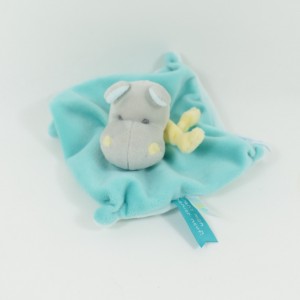 Doudou hippo handkerchief BABY NAT' nursery rhyme 7.8.9 in my new basket!