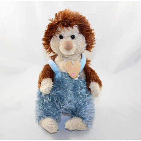Plüsch Bussi Hérig TRUDI blau münchchenblaue Halskette Herz 28 cm Plüsch Bussi Hérig TRUDI blau münchchenblaue Halskette Herz 28 cm