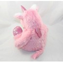 Peluche bouillotte licorne WARMIES Cosy rose peluche chauffante 36 cm