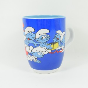 Mug céramique Les Schtroumpfs PEYO 2017 bonbons buddies 11 cm