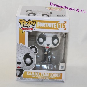 Figura P.a.n.d.a Líder de Equipo FUNKO POP Fortnite panda número 515