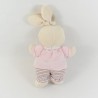 Hase NICOTOY Plüsch rosa ABC 22 cm