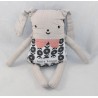 Reversible Flippy Rabbit WeE GALLERY emotions Hello Bunny linen with flaps 30 cm