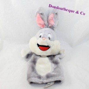 Plüsch Marionette Bugs Bunny Hase WARNER BROS Les Looney tunes grau 25 cm
