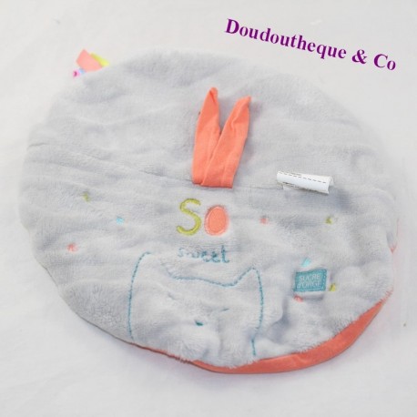 Doudou flach katze ZUCKER D 'ORGE So sweet rund binde 23 cm