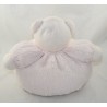 Peluche patapouf ours KALOO Perle patapouf ourson rose clair 30 cm