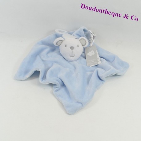 Orso piatto Doudou PRIMARK BABY stelle bianche blu 32 cm Orso piatto Doudou PRIMARK BABY stelle bianche blu 32 cm