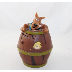 Talking tirelire Scooby-Doo LANSAY sound barrel speaks French 17 cm